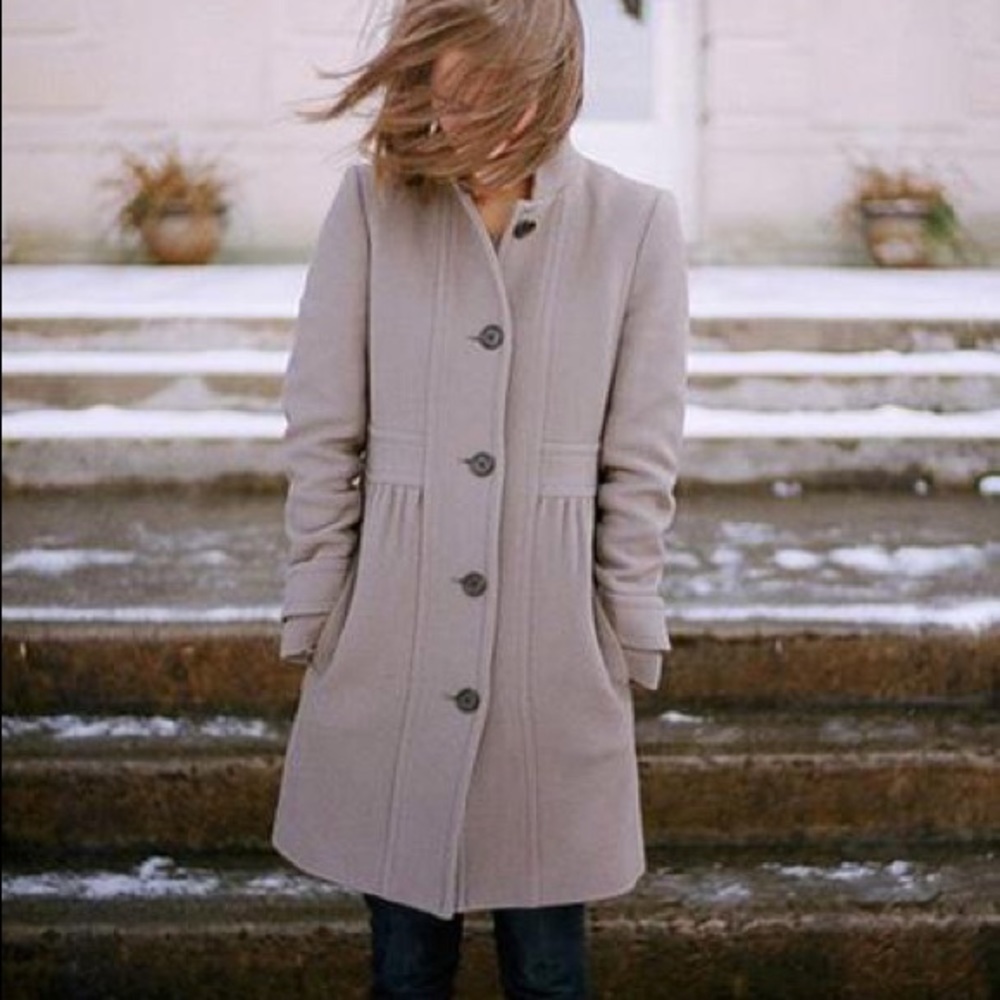 J.Crew double cloth coat.